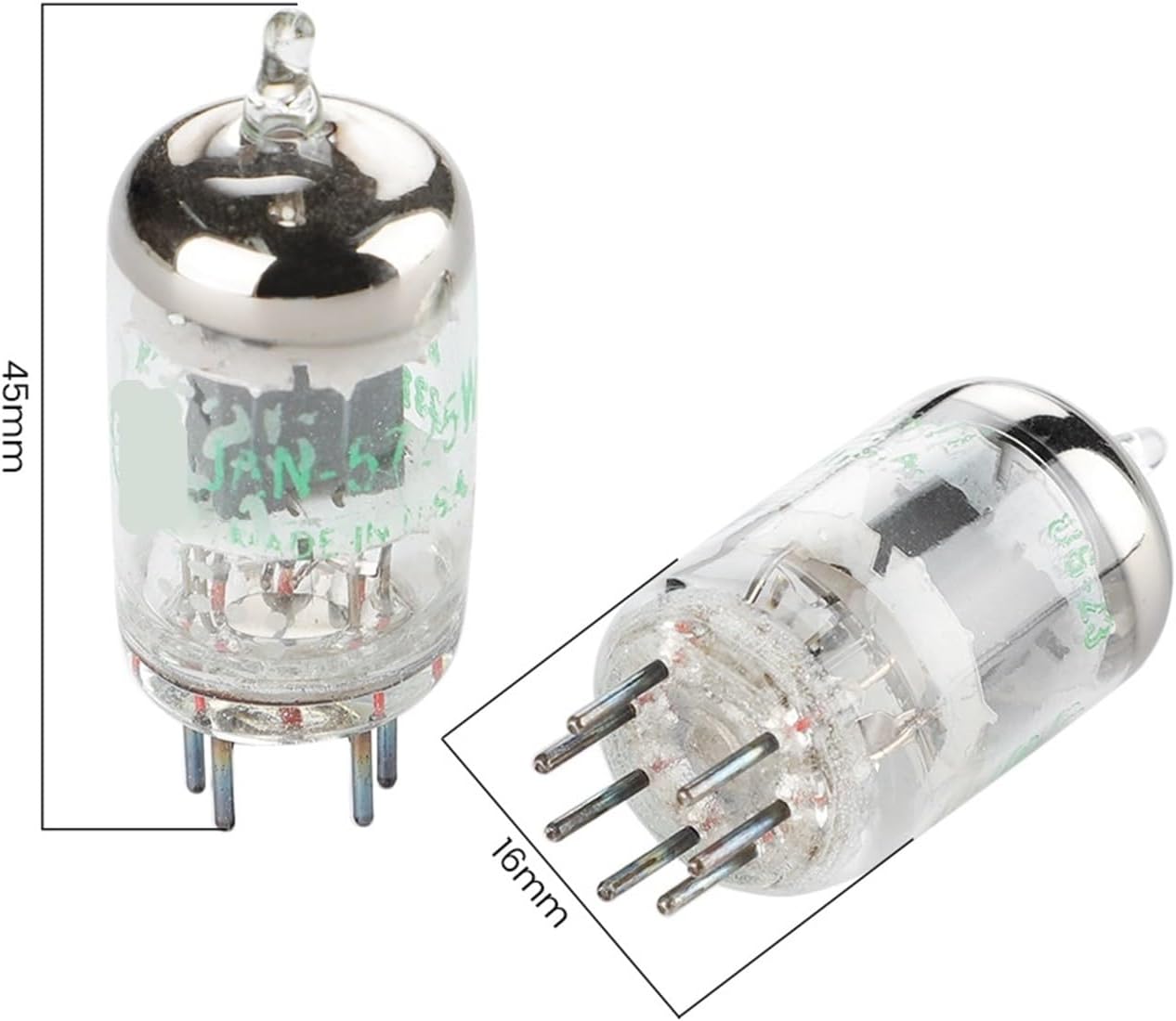 2-Pack 5725W Tube Upgrade Replacement 6AK5 6K4 EF95 6J 6J2 paired Tube Amplifier