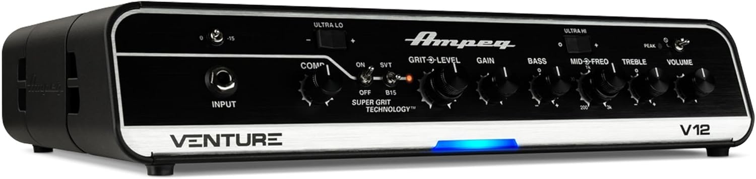 Ampeg Venture V12 Bass Guitar Head, 1200 Watts