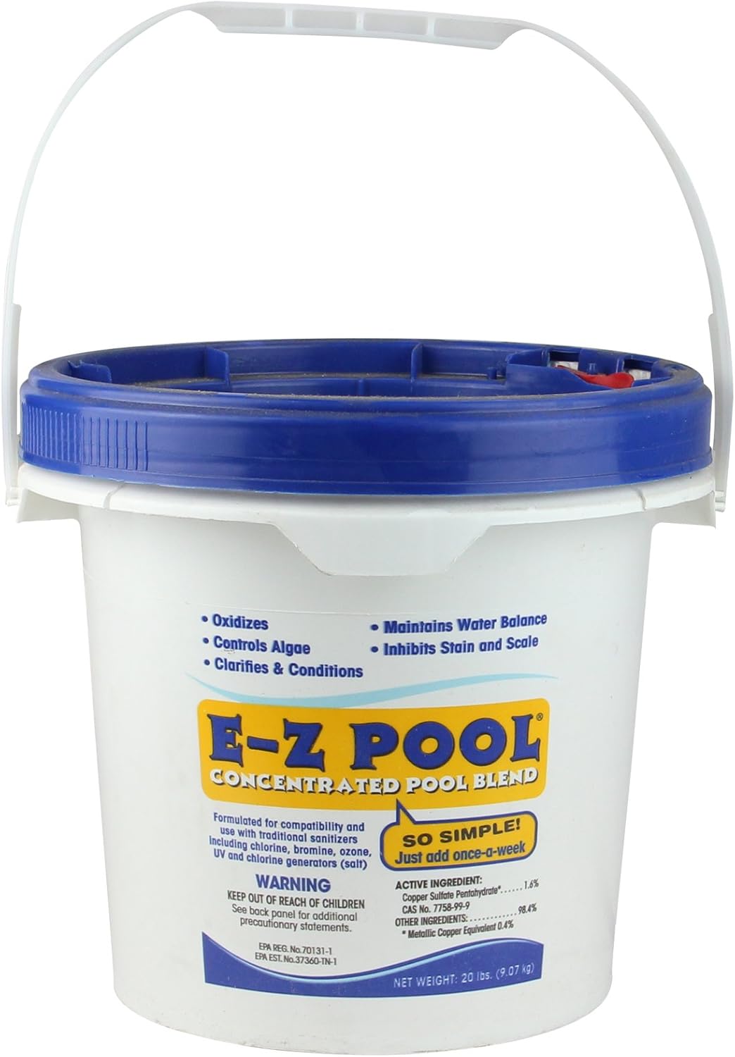 EZ Pool Concentrated Pool Blend Water Care - 20 lb.