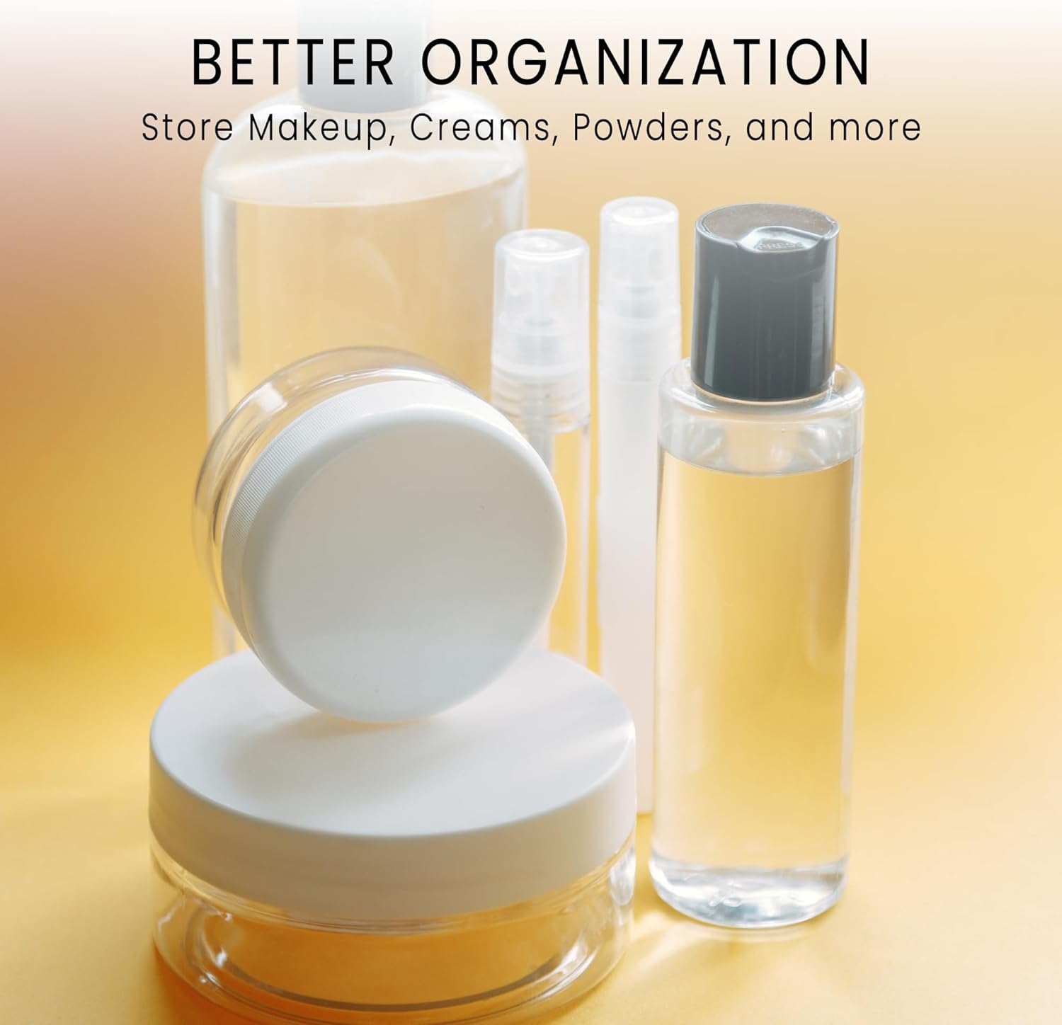 Beauticom 5G/5ML Round Clear Jars with Purple Lids for Small Jewelry, Holding/Mixing Paints, Art Accessories and Other Craft Supplies - BPA Free (Quantity: 1000 Pieces)