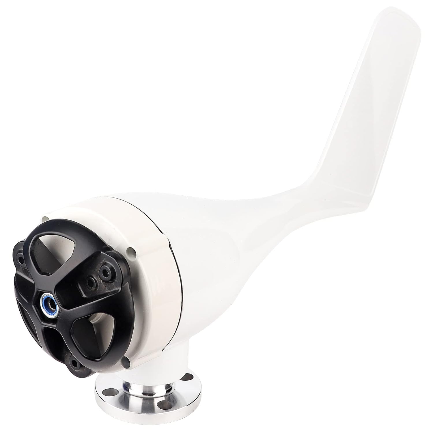 800W Wind Generator Kit with 3-Blade for Home Marine Off-Grid Use, 48V Wind Turbine Generator with Controller, Nylon Fiber Blades, Automatic Wind Direction Adjustment