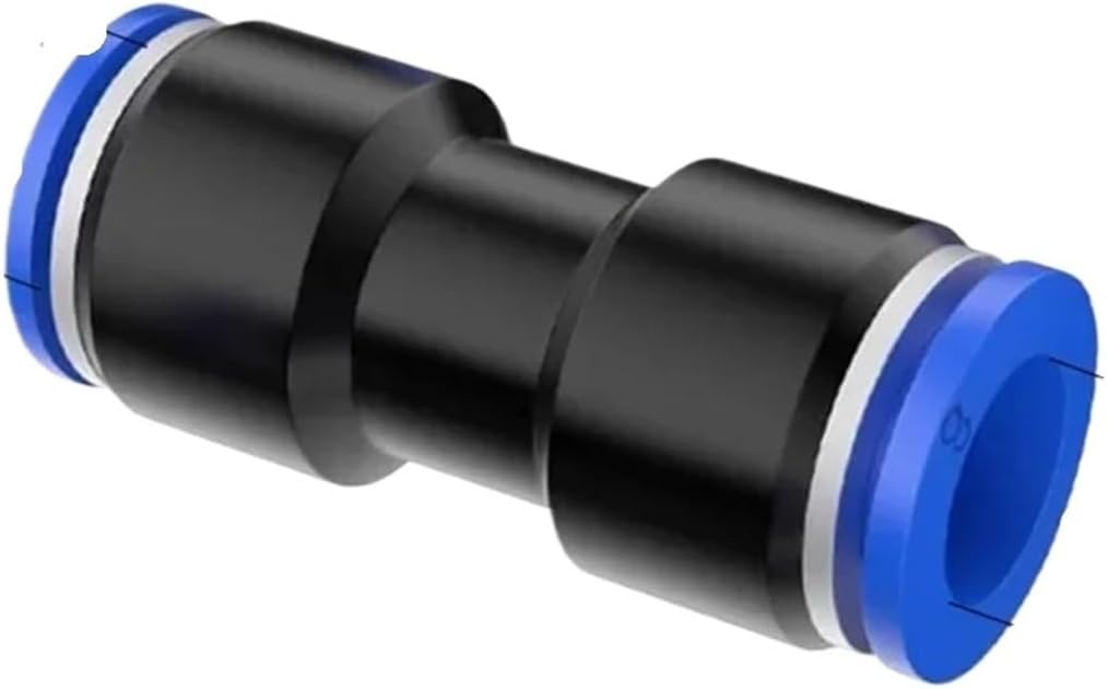 Revive Furniture 20/100 Pieces Of Pneumatic Connectors Plastic(PG 8-6,100 PCS)