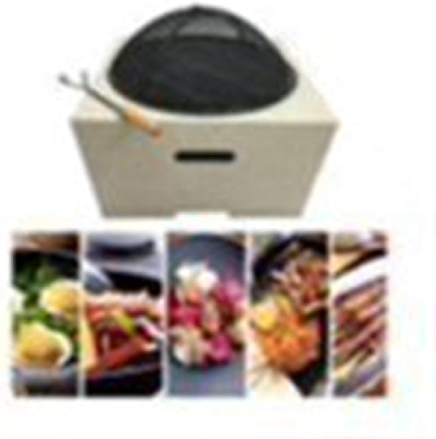 Fire Pit Wood-Burning fire Pit, Bonfire Wood-Burning Terrace and Backyard fire Pit, Used for Outdoor Cooking Grill