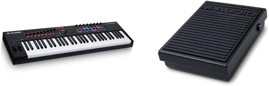 M-Audio Oxygen Pro 61 MIDI Keyboard Controller + SP-1 Sustain Pedal