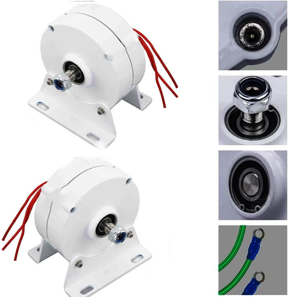 3 Phase Gearlessermanent Magnet Generator 10000W 12V 24V 48V DIY AC Alternator for Wind Water Turbine for Home Use(with Controller)