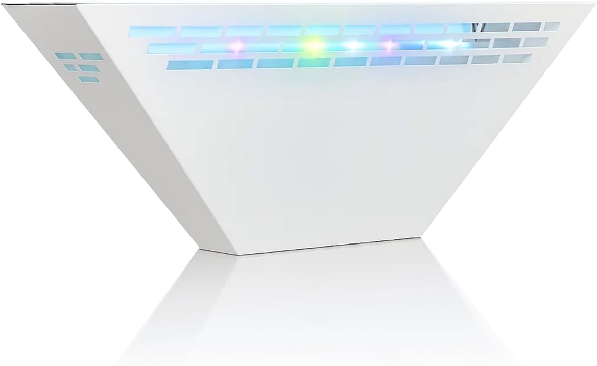 Gardner WS-85 Indoor Fly Trap with Proprietary LED, Decorative Wall Sconce Fly Light -40,000 Hour Rated Bulb, No Zap and Smell, Built to Last for Restaurants and Cafes, Made in USA for Commercial Use