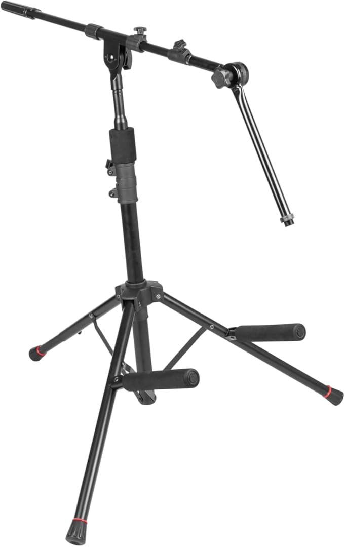 Gator Frameworks Amp Stand with 5-Position Tilt and Adjustable Boom Arm (GFW-GTR-AMP-BOOM)