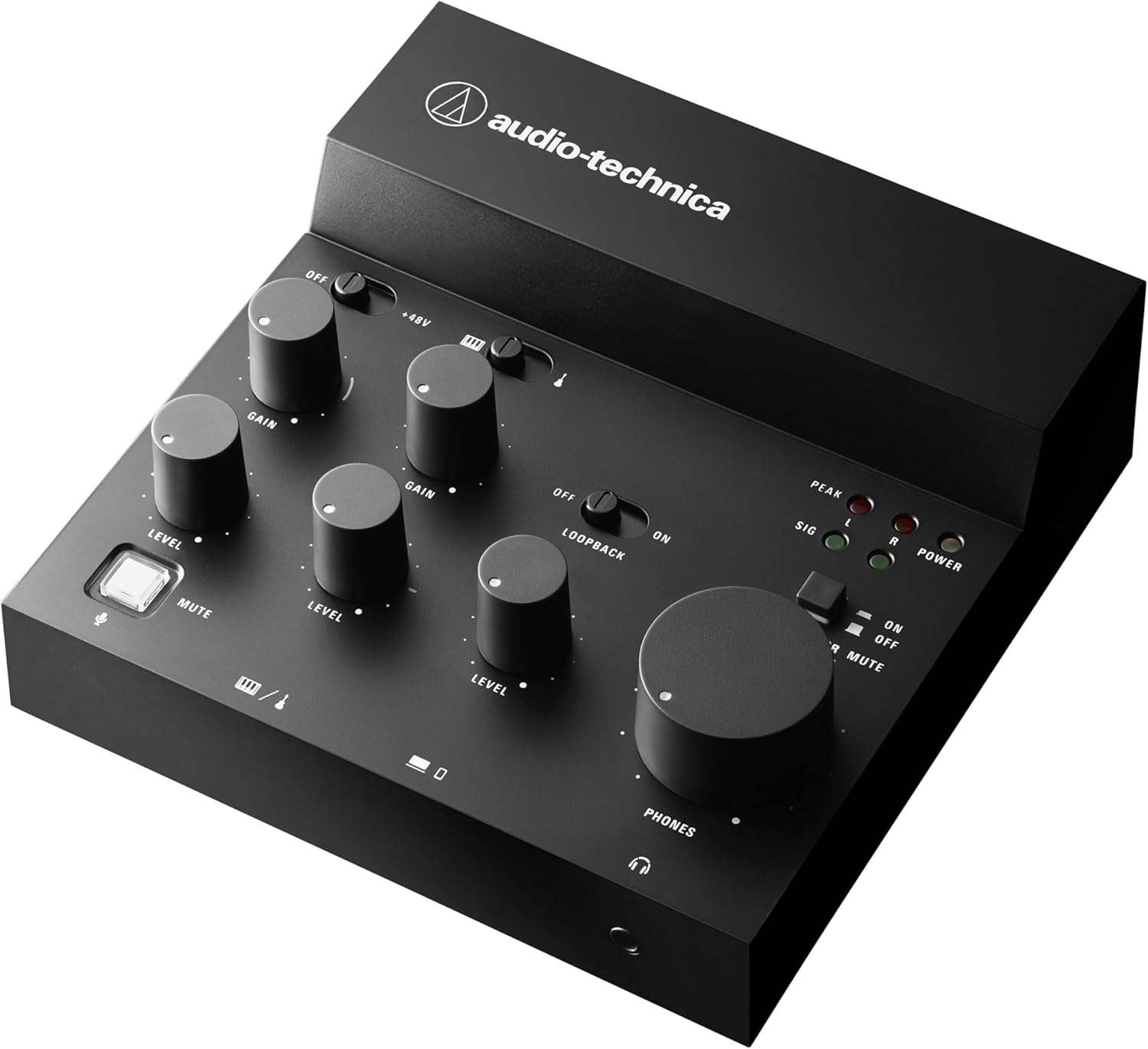 Audio-Technica AT-UMX3 USB Desktop Audio Mixer