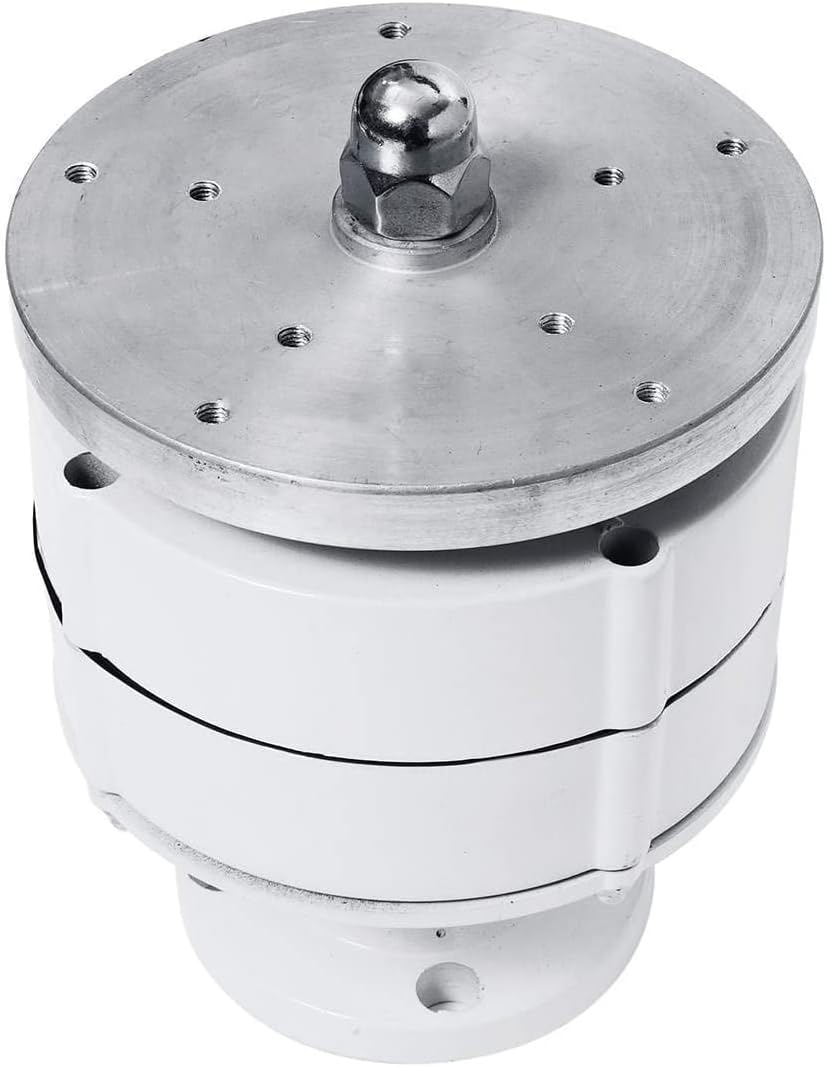 Generator Lantern Kit, 6000W Vertical Axis Wind Turbines 12V 24V 5 Blade Motor Kit for Home Hybrids Street Lighting Electromagnetic Use