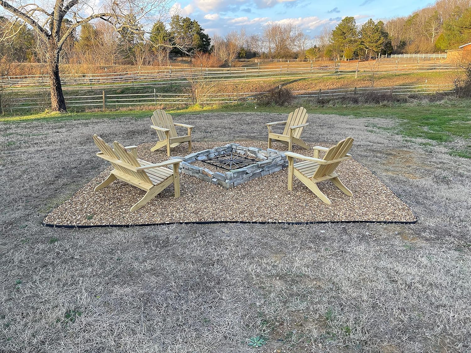 SteelFreak Square Wheel Fire Pit Grate - Made in The USA (28 x 28 Inch)