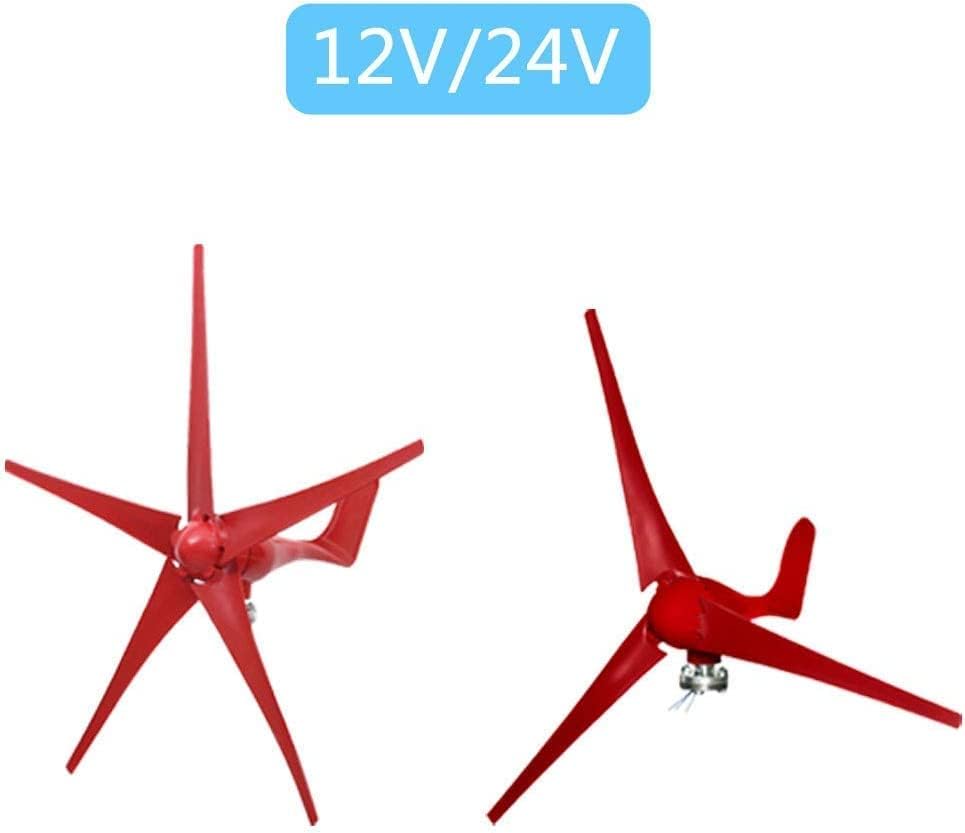 LiuSj JUnSt 8000W 5 Blades Wind Turbines Generator with Wind Controller for Home Camping Streetlight Mounting Accessories