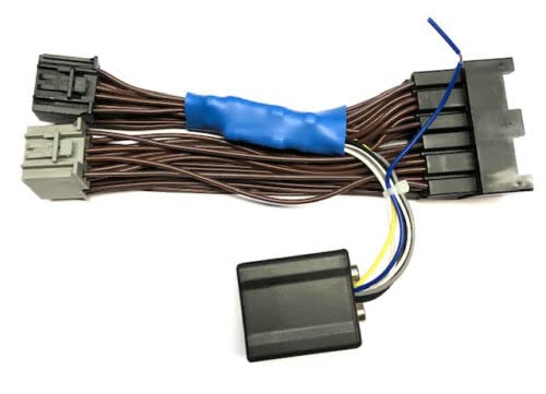 ASC Audio Add an Amp Sub Subwoofer Amplifier Adapter w/Amp Turn On Wire for Some 2020+ Ford F250 Transit Etc- No Factory Premium System