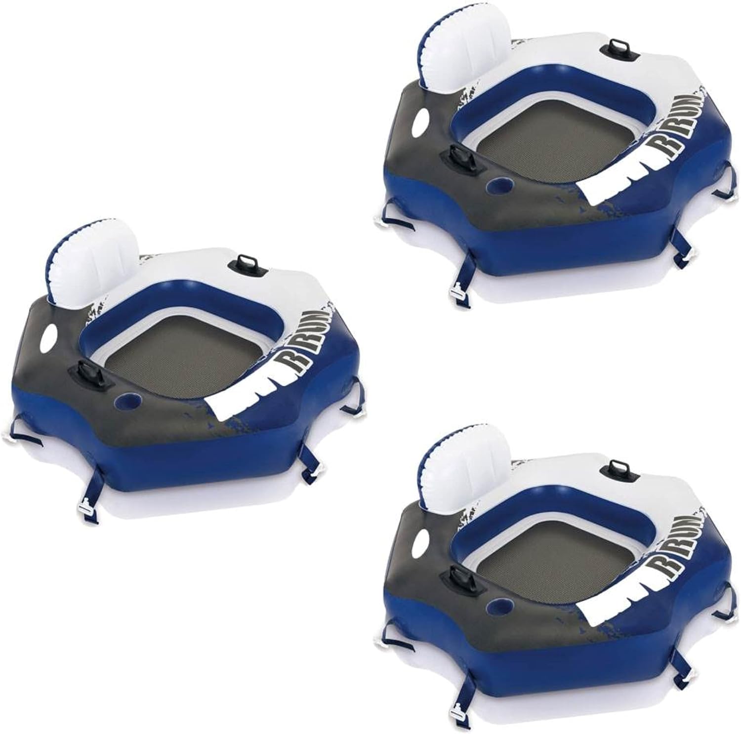 Intex River Run Single Person Inflatable Connecting Lounge Tube