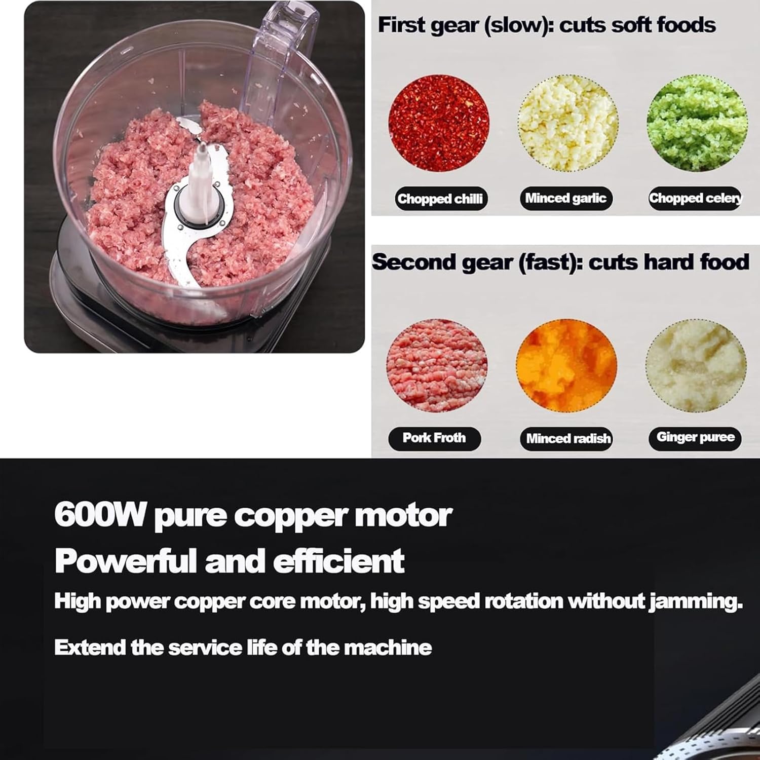 600w Commercial Vegetable Dicer Electric Fruit Dicing Machine Electric Carrot Potato Onion Granular Cube Cutting Shredder Food Processor, with 5 Grid Blades & 4 Blade Discs