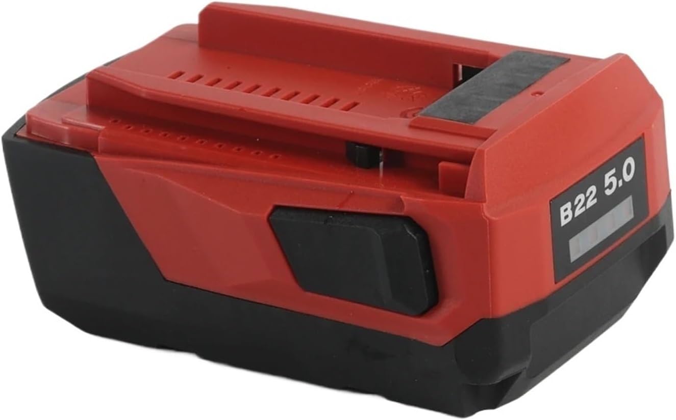 Two Pieces B22 22V 5Ah High Capacity Lithium-Ion Battery .Compatible for Hilti 18V 21.6V 22V Cordless Power Tool