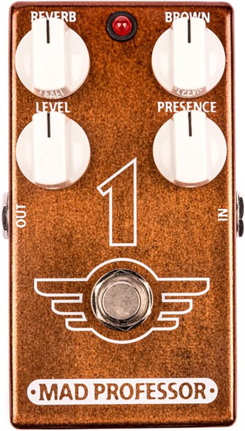 Mad Professor 1 Brown Sound Overdrive Effects Pedal