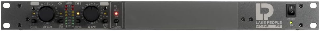 Lake People F311 D 2-Channel Microphone Preamplifier