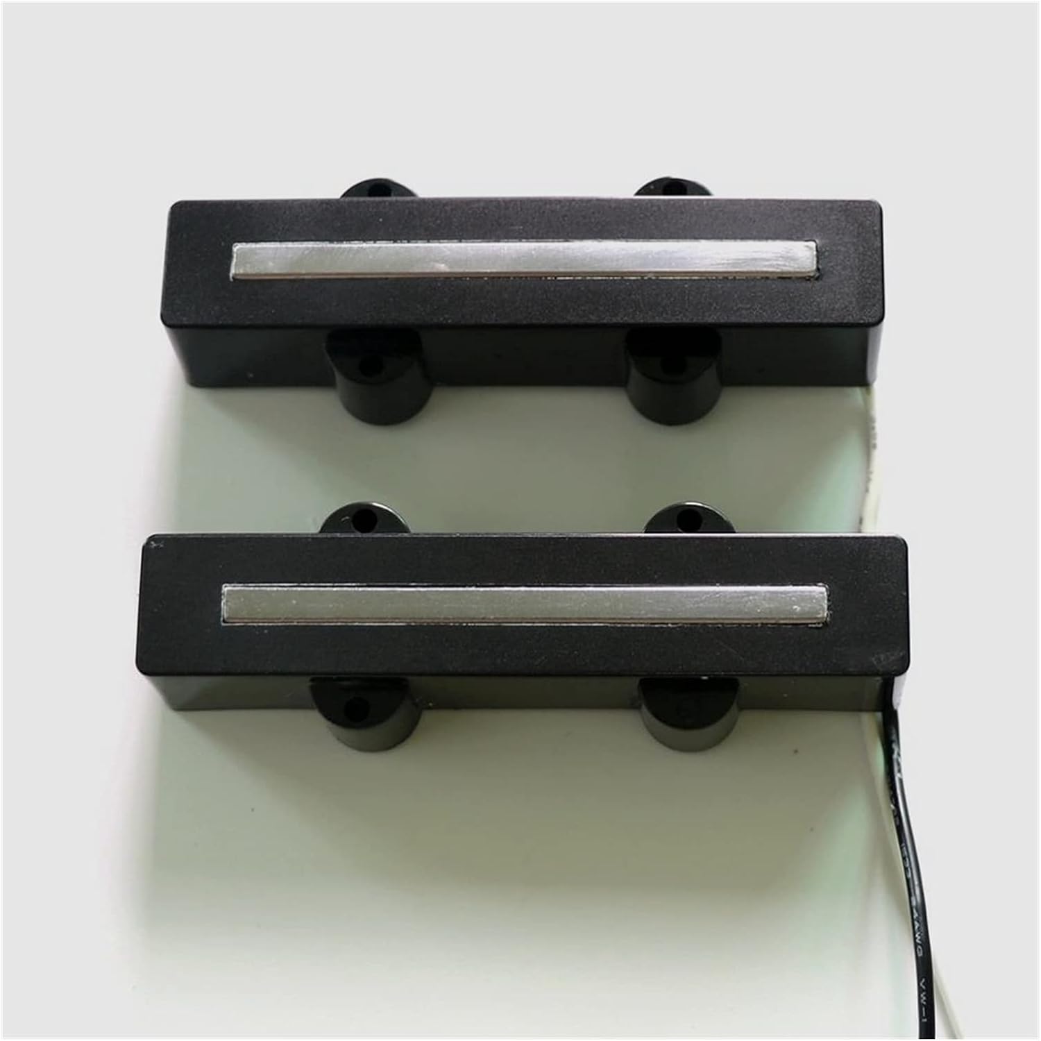 Double Coil Pickup 1 Set No Noise and Humcancelling 74mm 4 String J Bass Pickup Guitar Pickups Prewired