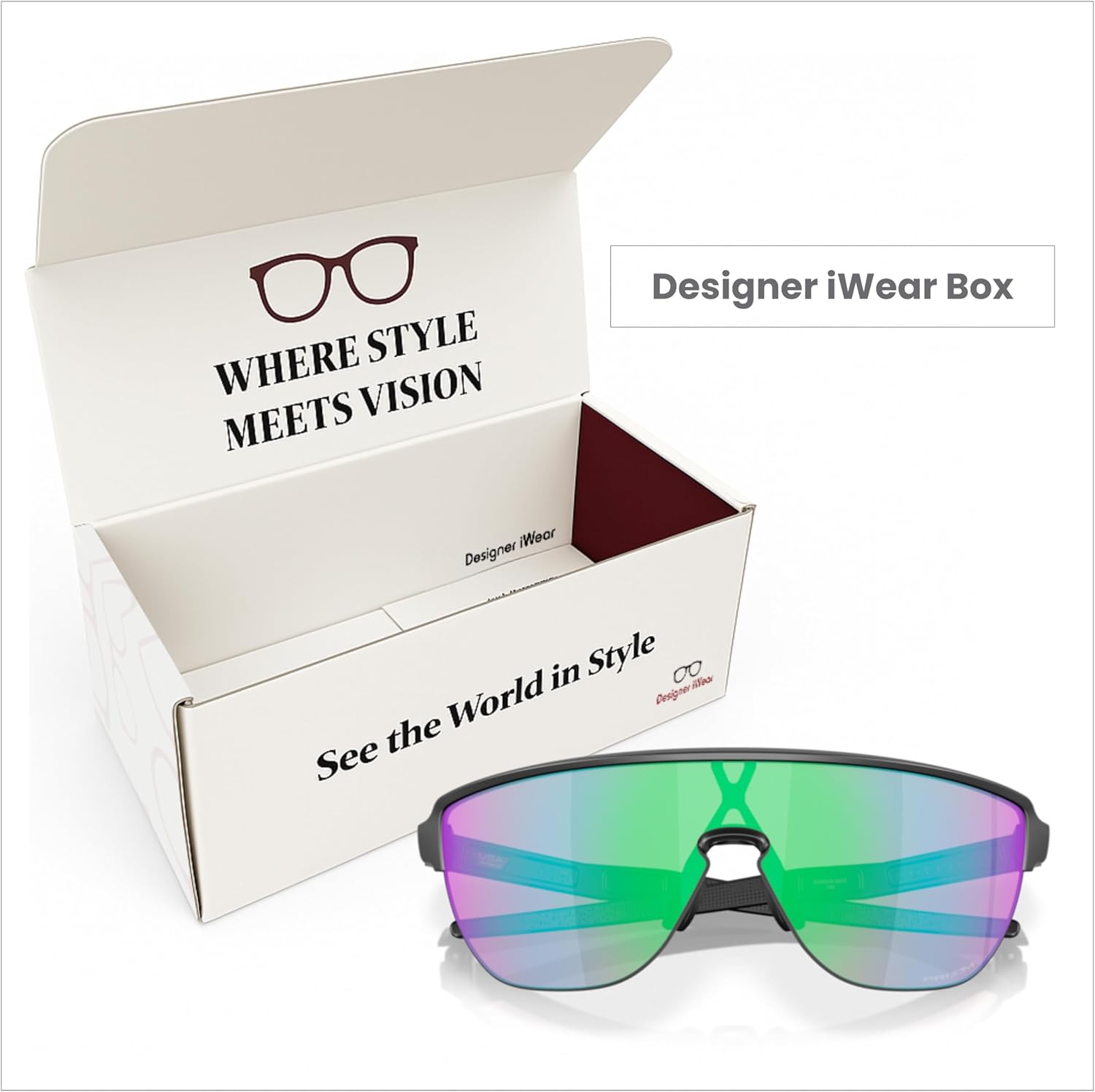 OAKLEY OO9248 Corridor Shield Wide High Bridge Sunglasses for Men+ Bundle Accessory Leash Kit, Microfiber Pouch