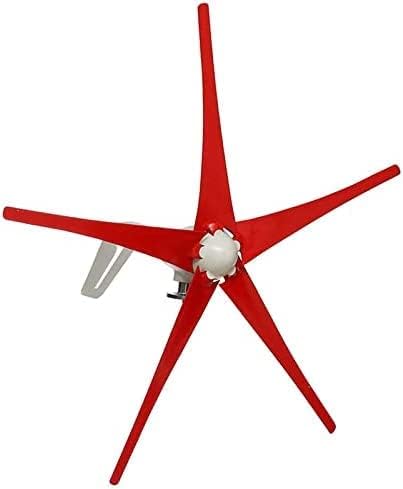 Residential Wind Power Generator 8000 Watts 5 Nylon Fiber Blades and Charge Regulator for Windmill Home Farm Wind Generator