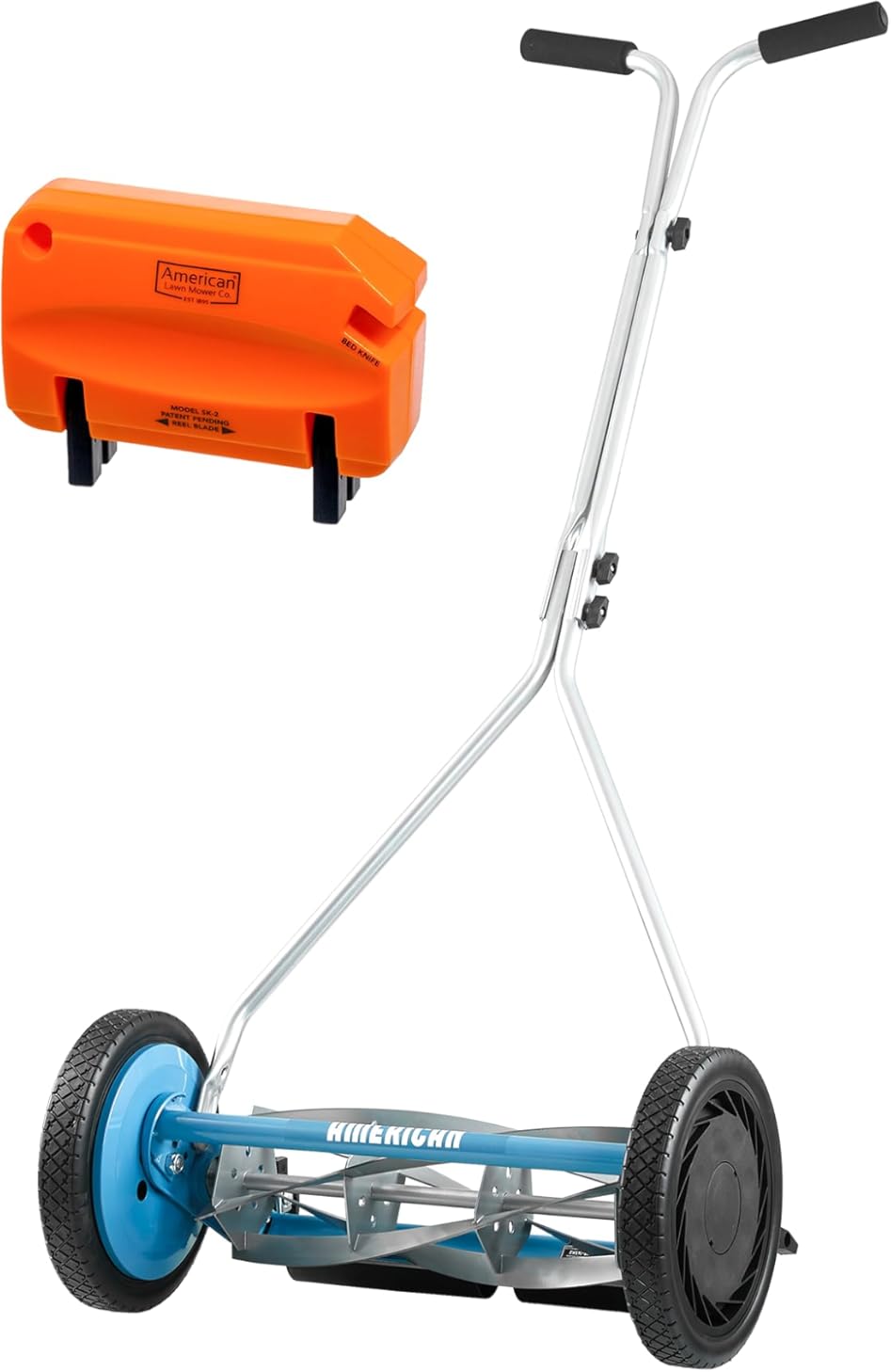 American Lawn Mower Company 1415-16SK2 16-Inch 5-Blade Push Reel Lawn Mower with Sharpener