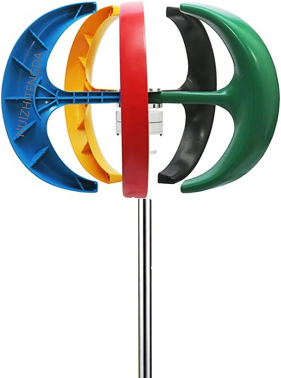 Vertical Maglev Wind Turbine Generator, 3000W 12V/24V/48V for Marine, RV, Home, Windmill Generator Suit for Hybrid Solar Wind System