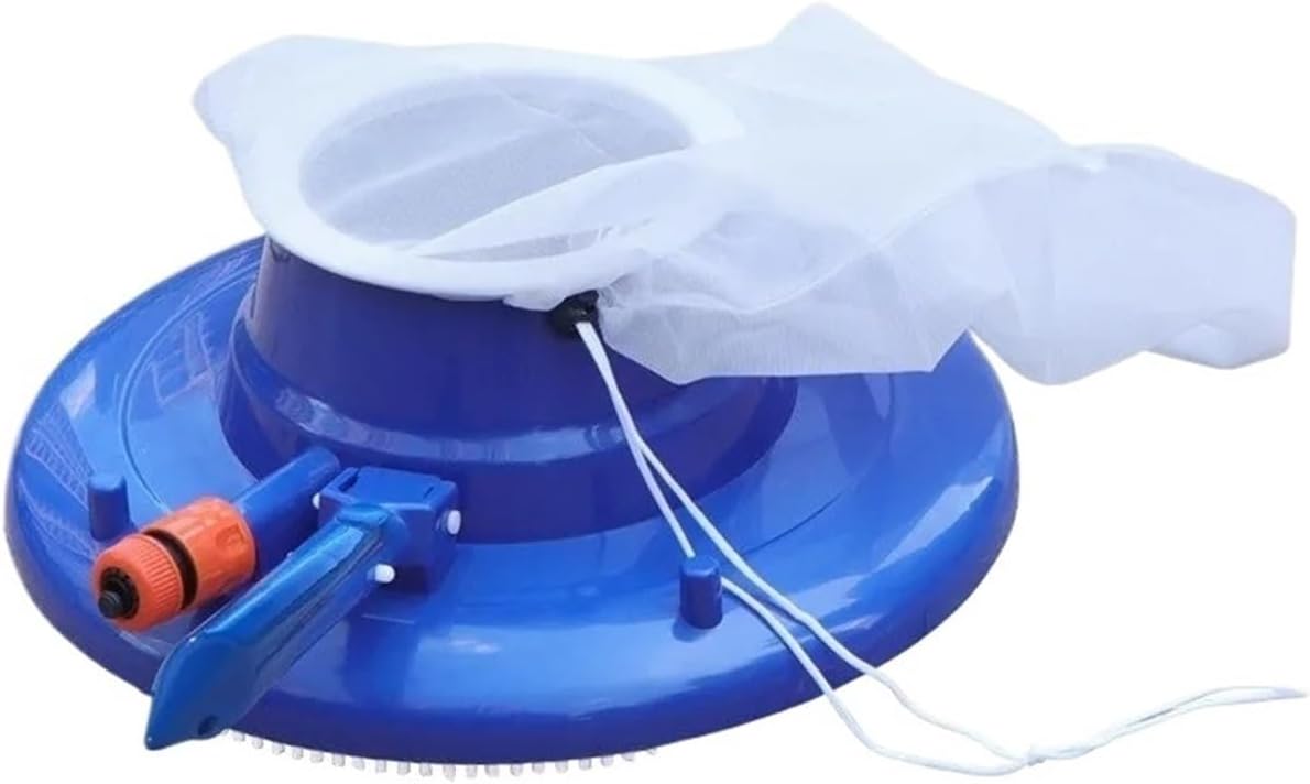 Robotic Pool Cleaner Filter Cartridge Robotic Pool Vacuum Cleaner with Mesh Bag - Underwater Cleaning Tool for Effortless Pool Maintenance for Swimming Pool(Round Handle EU)