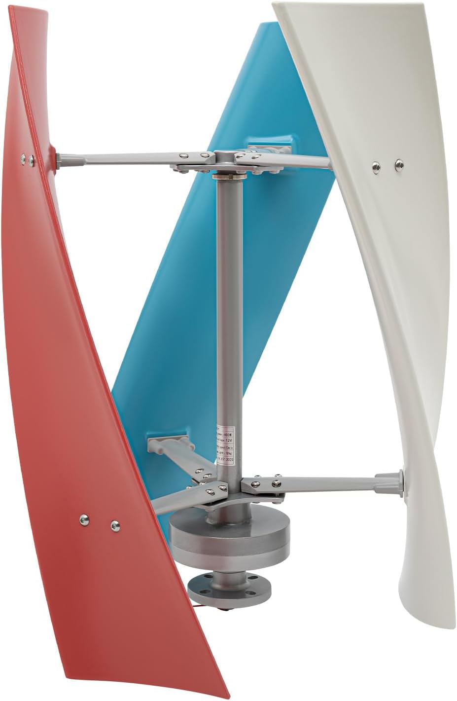 400W 12V Wind Turbine Generator Kit He-lix Electro-Magnetism Levi-tation Axis Vertical Wind Tur-Bine Generator with Controller MPPT for Industrial Energy Supplement