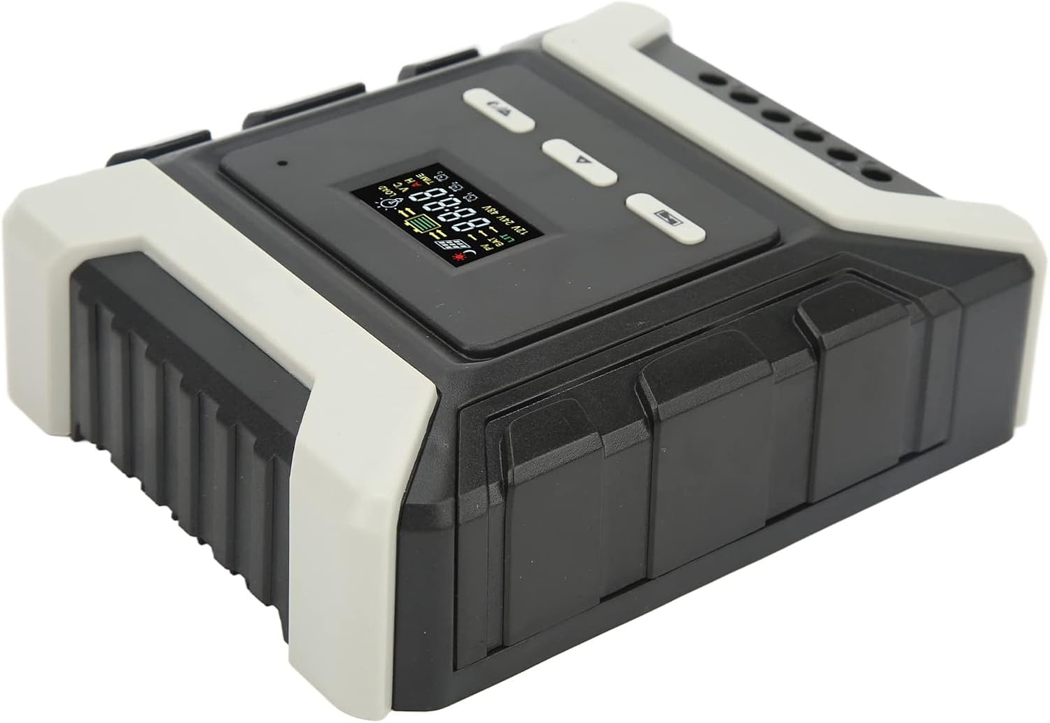 MPPT Solar Charge Controller 12V 24V 48V, Solar Panel Regulator with LCD Color Display, High Efficiency PV Solar Controller for Lithium Ternary Iron Batteries, Automatic (mppt-40A)