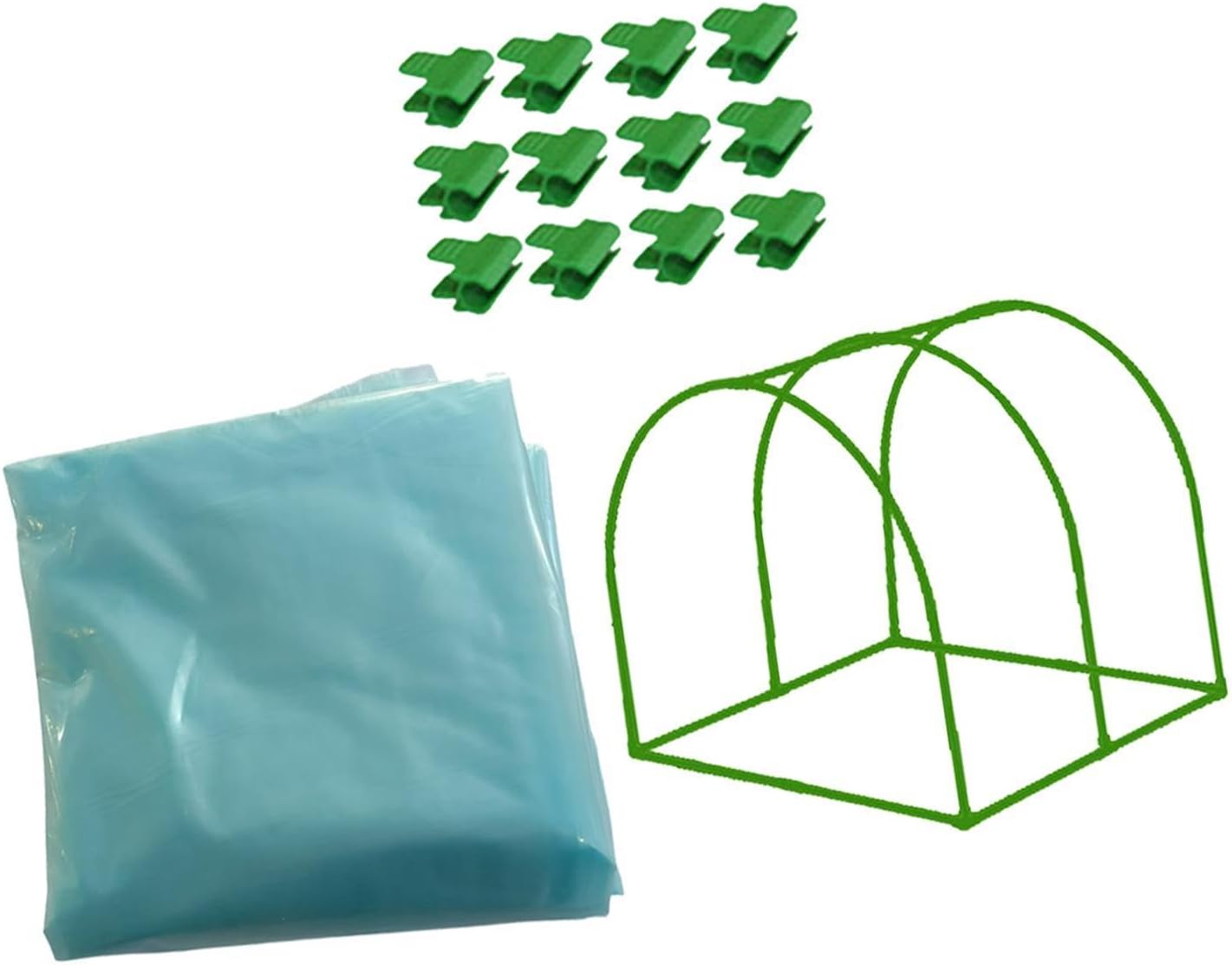 MYCENSE Garden Greenhouse Plant Hot House, Easy Installation Small Green House, Winter Equipment for Patio Outside Flower Planting, 200cmx50cmx60cm