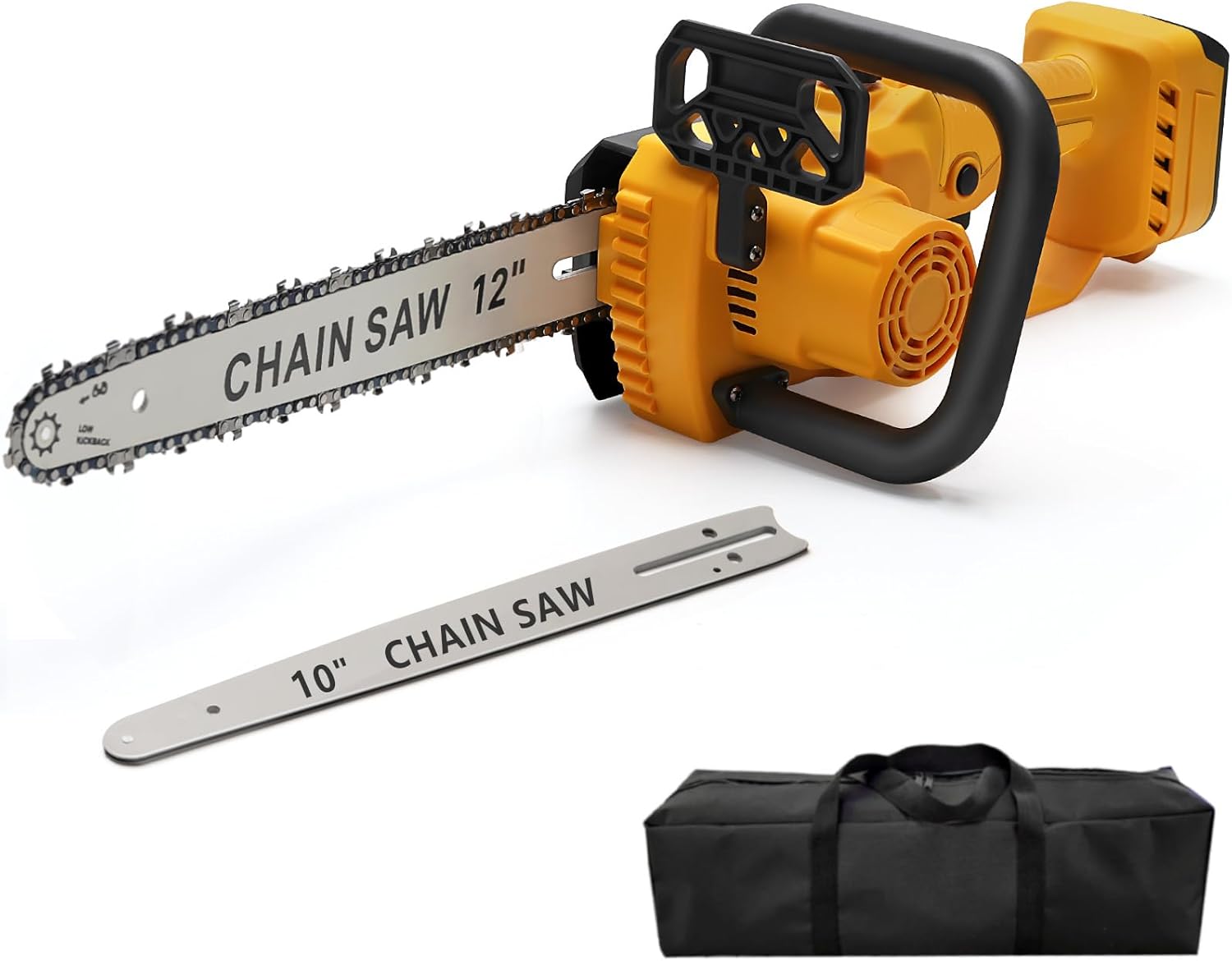 Mini Chainsaw Cordless for Dewalt 20V Battery, Brushless Electric 12