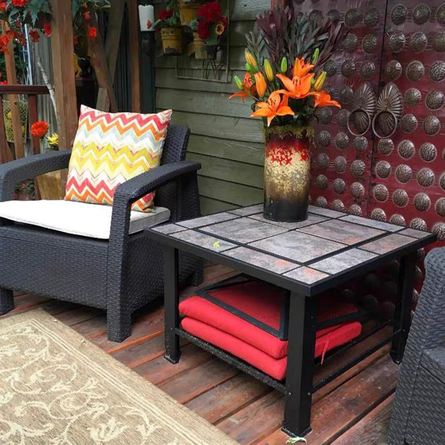 Outdoor Fire Pit 79cm/29.9