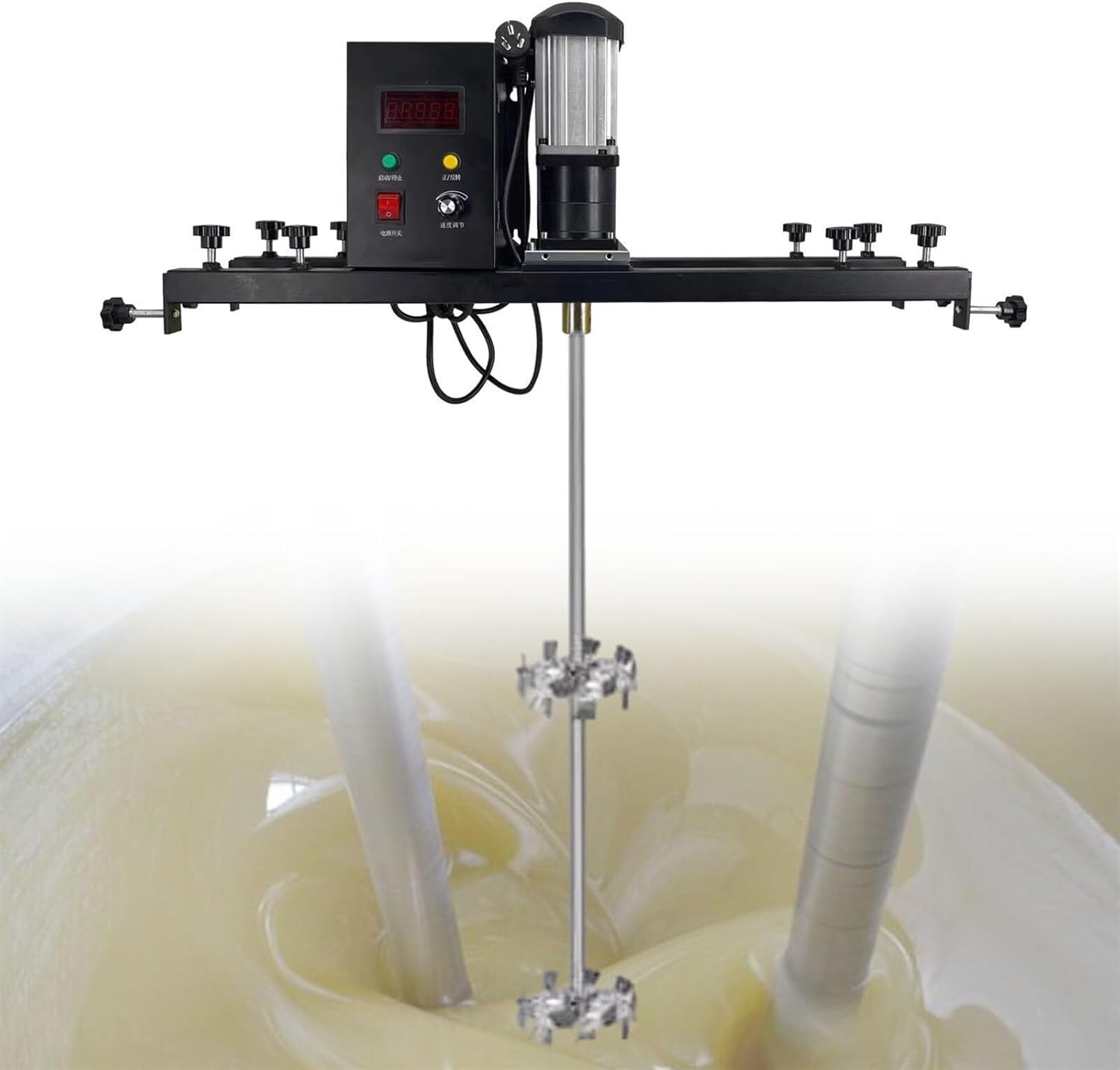 IBC Stand Agitator,45 Db Tank Mixer Machine, Paint Mixing Equipment for Dissolver Agitator(B