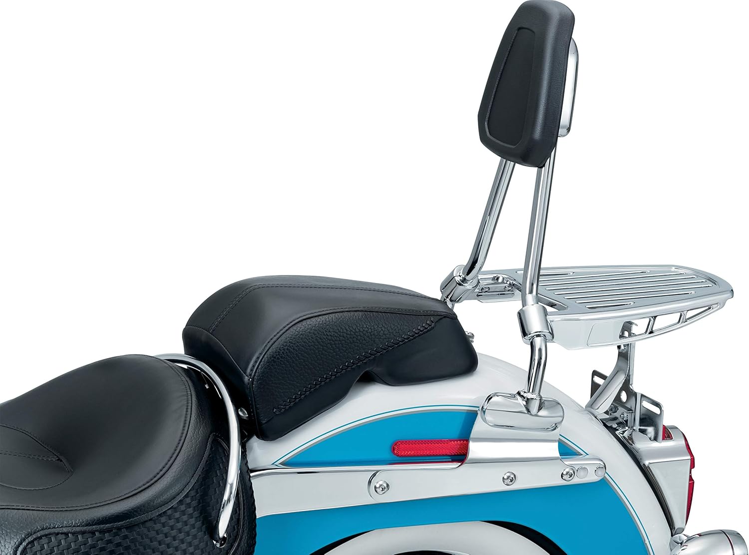 Kuryakyn 6580 Motorcycle Accessory: Luggage Rack for Kuryakyn Sissy Bar on Harley-Davidson Motorcycles, Chrome
