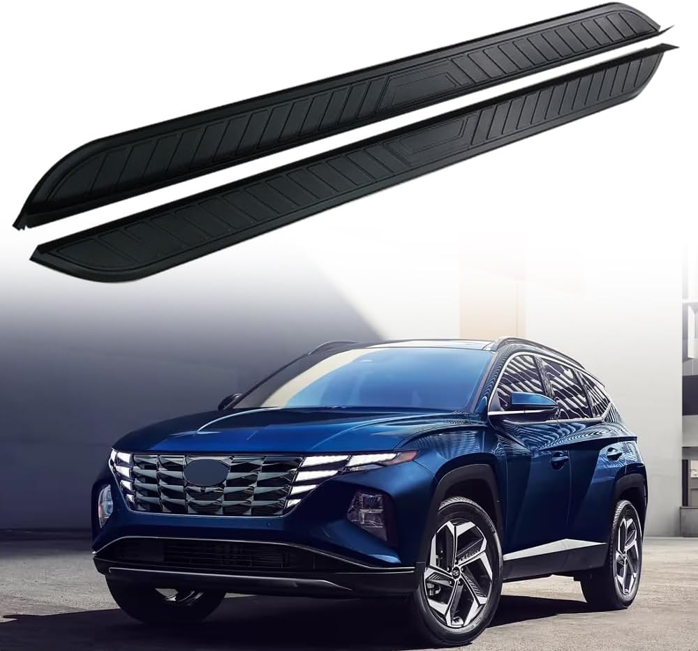 Fixed 2PCS Running Board fits for Hyundai Tucson 2021-2025 Side Steps Nerf Bars Accessories w/Brackets