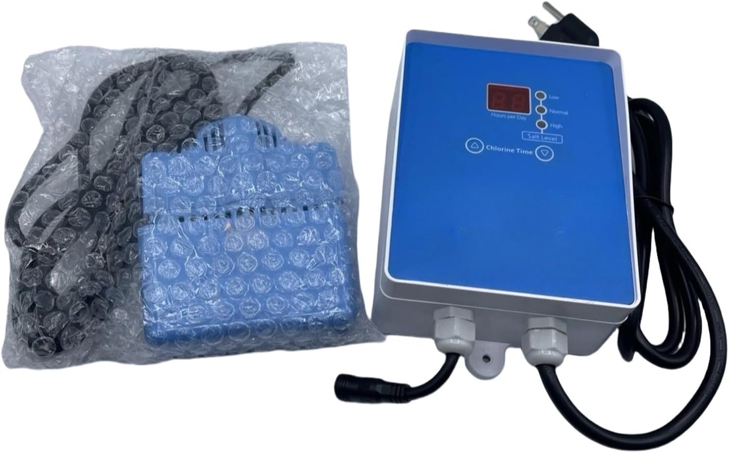 612715349932 Hot Tub Salt System Conversion Kit Fits for Swimming SPA and Hot Tub -up to 2000 Gallons