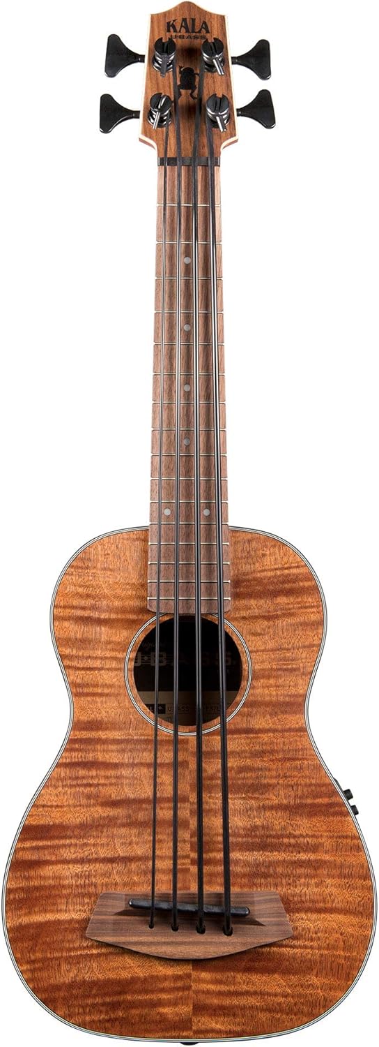 Kala U-Bass Exotic Mahogany - Fretted, Left-Handed