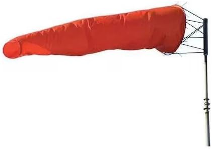 for Wsx1036 Replacement Windsock, Orange, Nylon, 36 in Length, Windsock