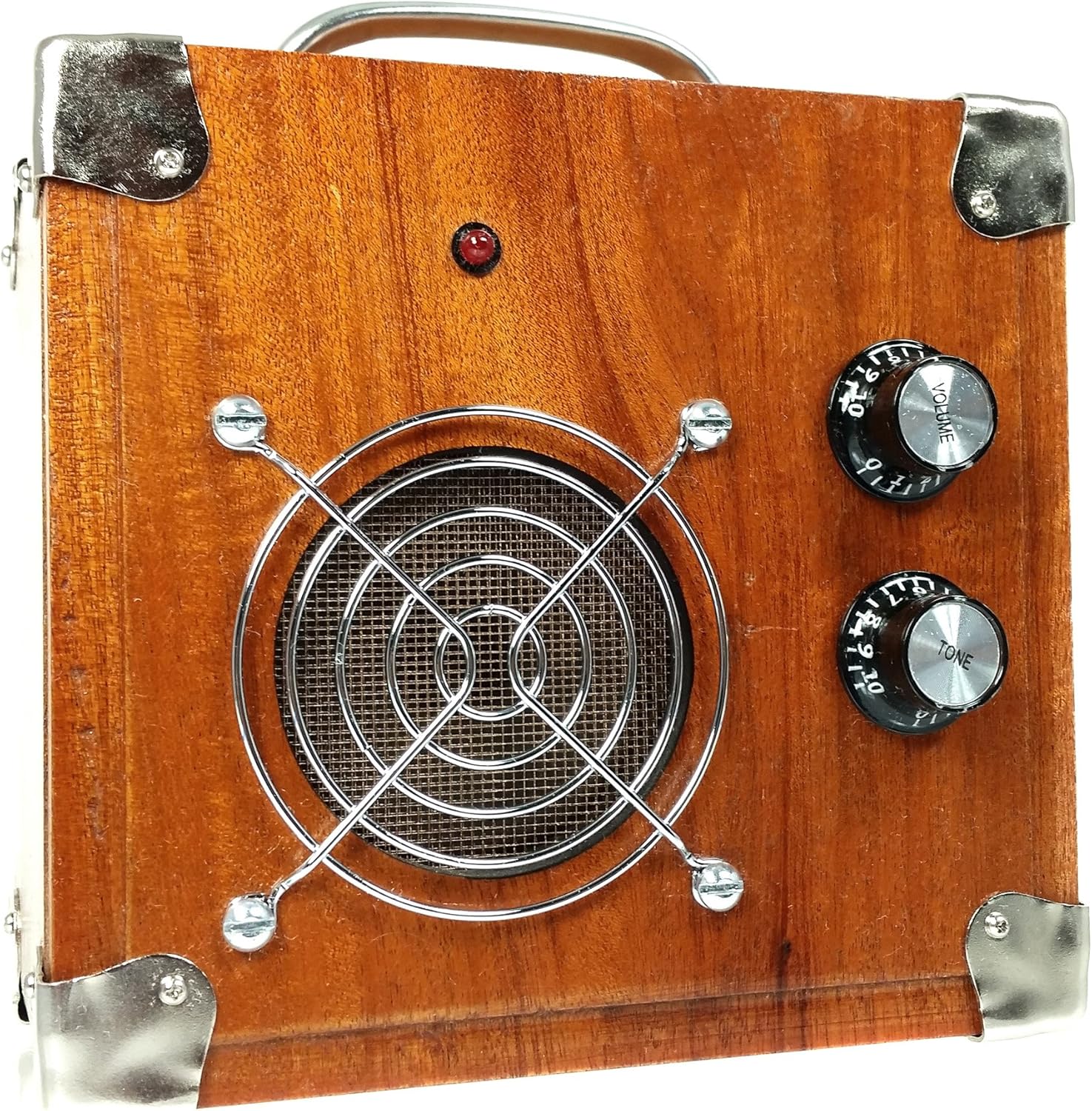 Beautiful 2.5-watt Solid Wood Cigar Box Guitar Amplifier (#5)