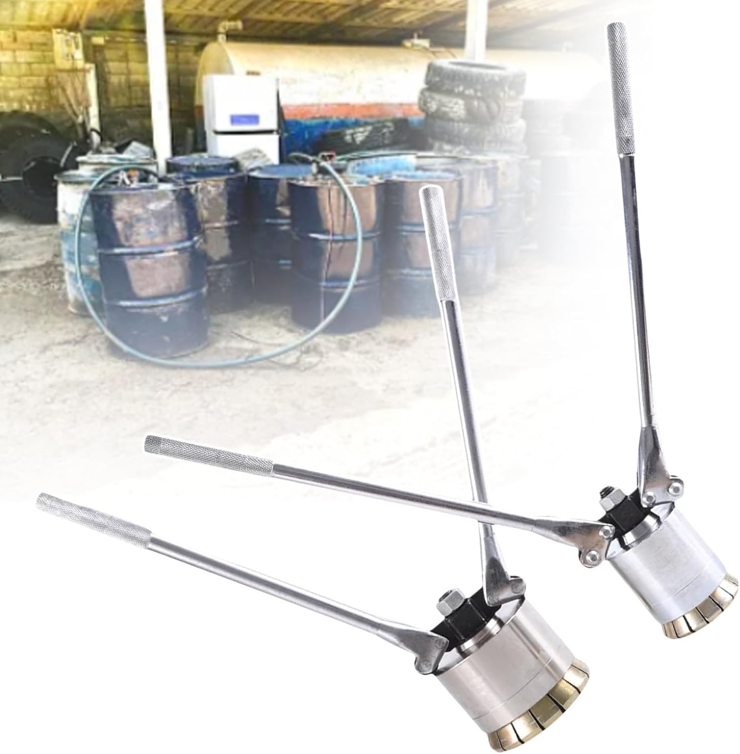 200L Oil Drum Pressure Cap Sealing Barrel Crimping Tool, 35/70Mm Oil Drum Sealing Machine, Drum Capping Sealing Machine,70Mm-35mm+70mm