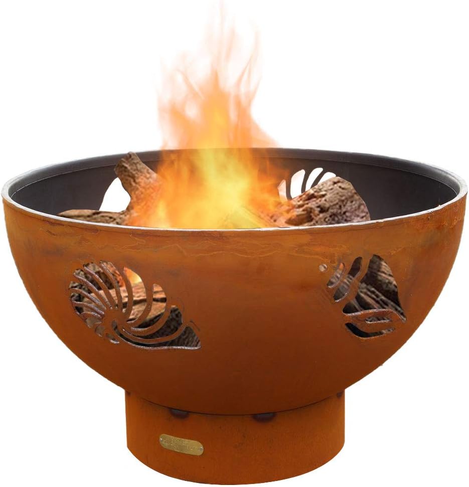 Fire Pit Art Beachcomber Wood Fire Pit (Beachcomber)