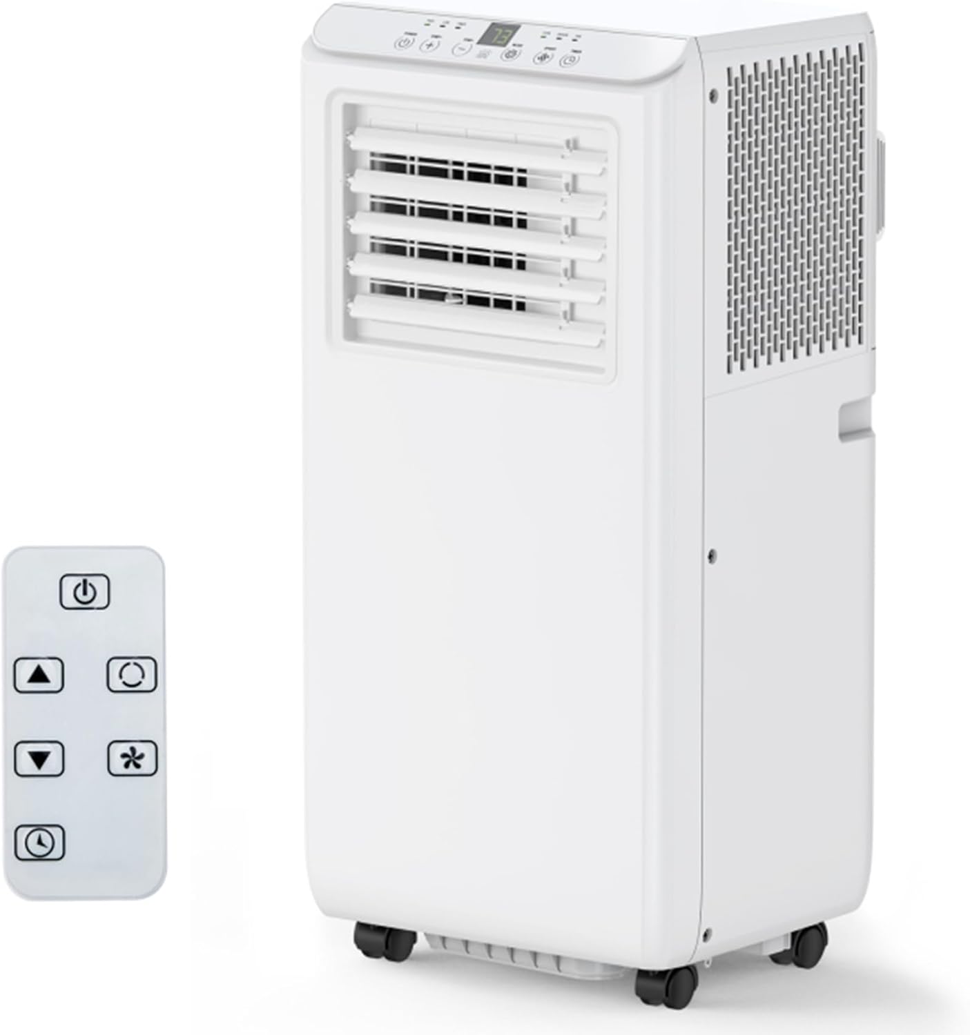 5000 DOE SACC BTU Portable Air Conditioner, 3 in-1 Quiet Indoor AC With Fast Cooling, Equipped With a Remote Control & 24-Hour Timer, Ideal For Bedrooms Up To 350 Sq.Ft.