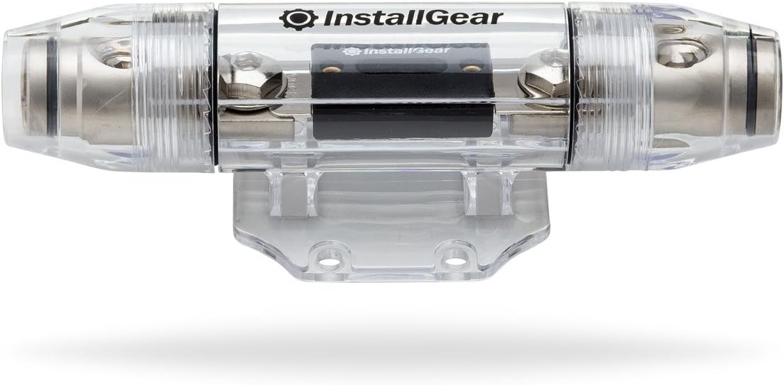 InstallGear Dual 4 Gauge Amp Wiring Kit with Amplifier Installation Wiring True Spec and Soft Touch Wire and 1/0 Gauge Black/Blue Wire (50ft) Copper Clad Aluminum CCA - Primary Automotive Wire