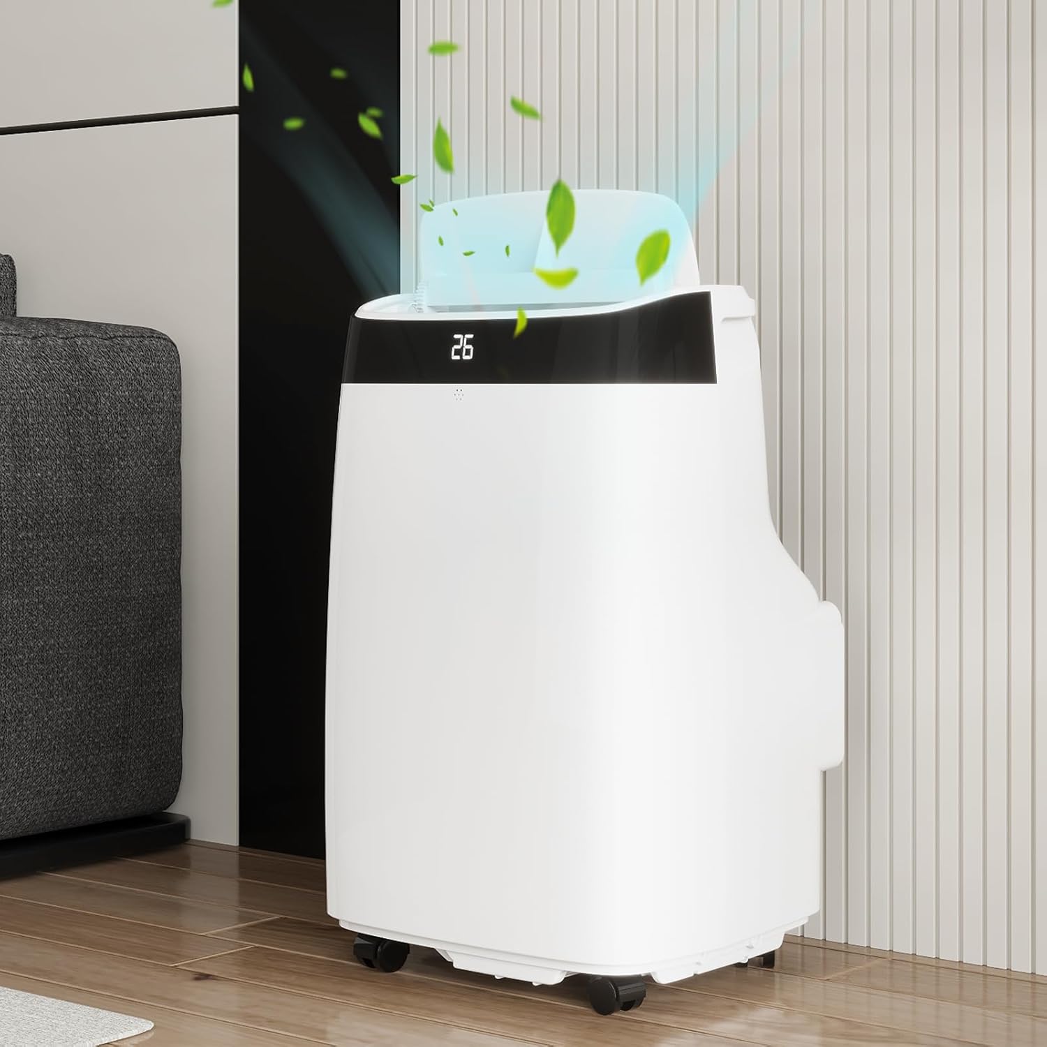 10000btu Portable Air Conditioner,Portable Ac Unit with Remote Control &Window Kit,3-in-1 Function,550 Sq. Ft Coverage,Air Conditioner Portable for Room or Office