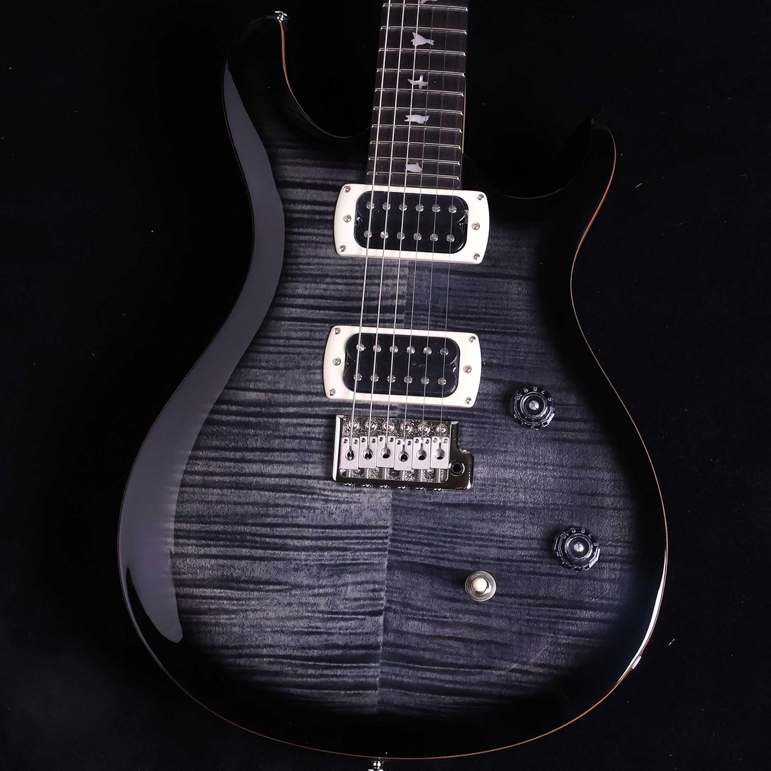 PRS SE CE24 Electric Guitar, Charcoal Burst with Gigbag