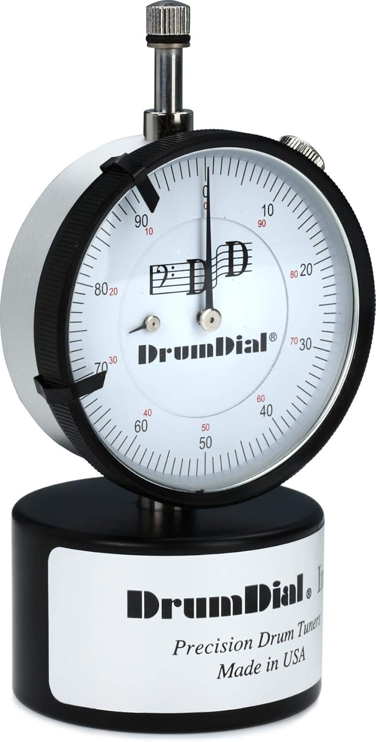 DrumDial Drumdial Precision Drum Tuner + Evans E-Rings Rock Pack Value Bundle