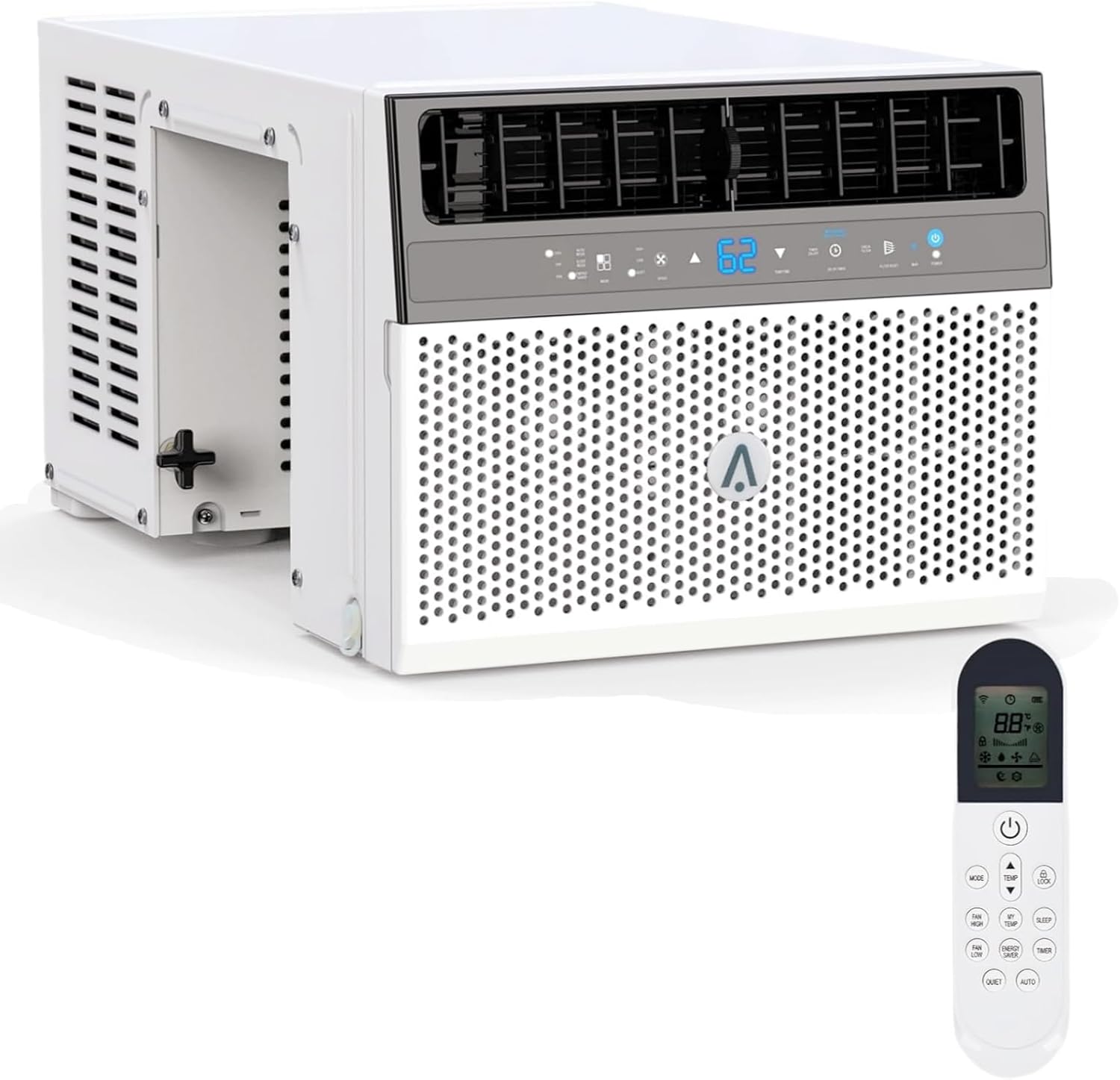 Window Air Conditioner AC Unit, 6000 BTU, 6 Modes, Sleep Mode, Energy Saving for Home