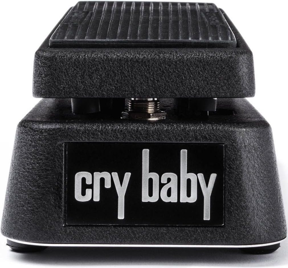 Dunlop Crybaby GCB-95 Classic Wah Pedal Bundle with 2 Patch Cables and 6 Assorted Dunlop Picks