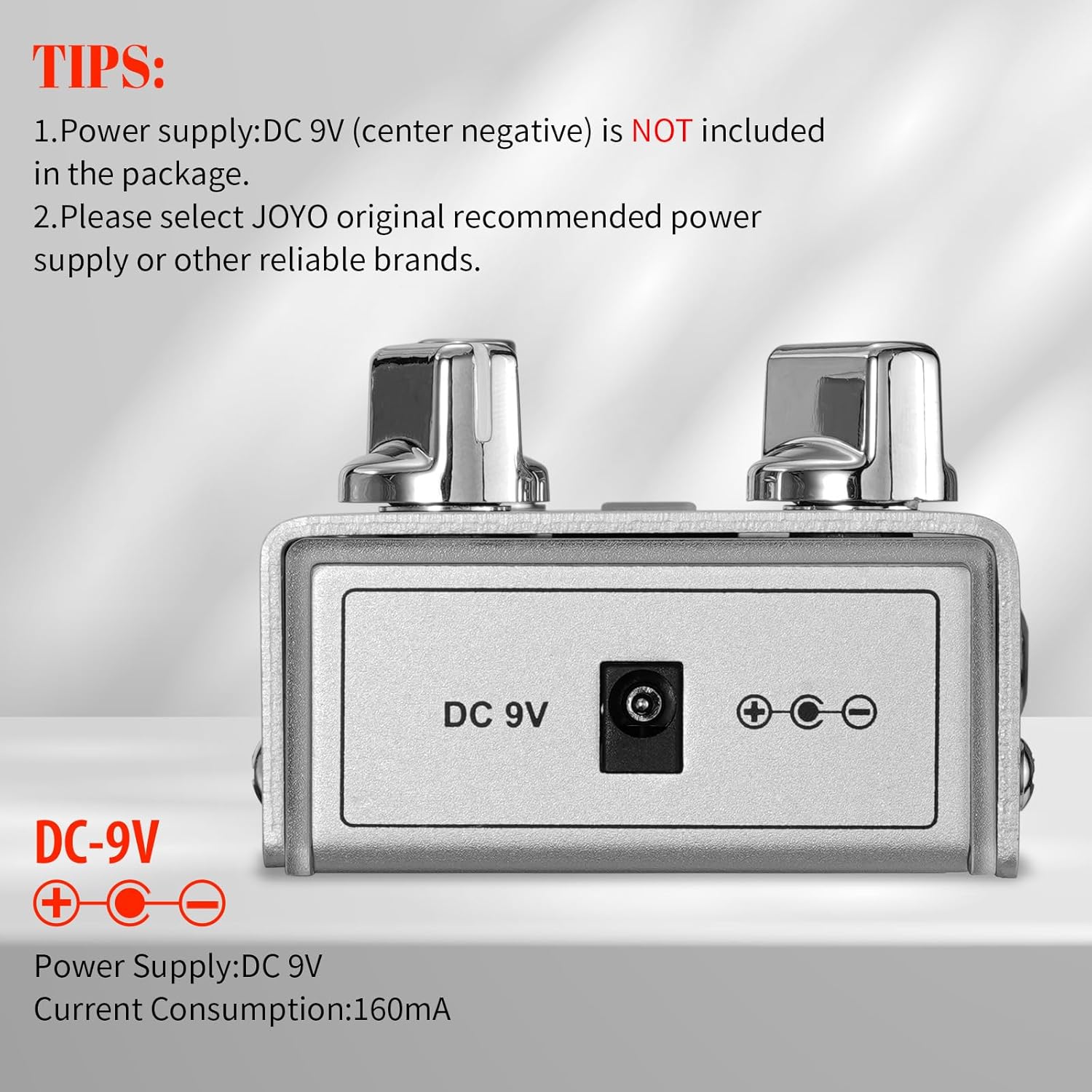 JOYO R-25 Fuzz Pedal Multiple Fuzz Effects Guitar Pedal and JA-02 II Black 5W Mini Guitar Amplifier