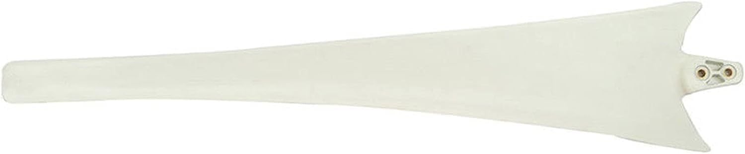 CAJUCA Nylon Fiber Blade Horizontal Wind Turbine 1Pc DIY Windmill Blade Wind Turbine Blade (Color : White, Size : 550Mm)